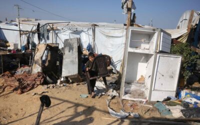 イスラエルの攻撃でガザ地区5人死亡