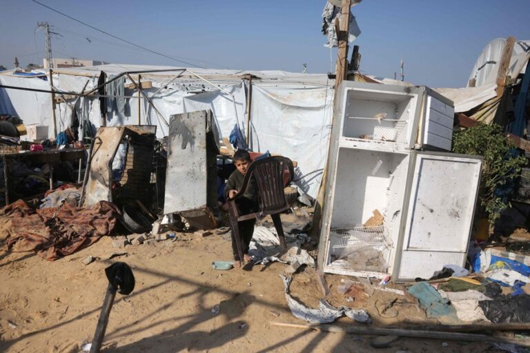 イスラエルの攻撃でガザ地区5人死亡