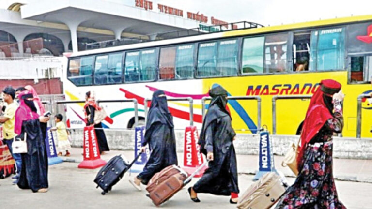 虐待や危険な状況により女性の移住が減少