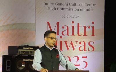 インド高等弁務官事務所がマイトリ・ディワスを祝う