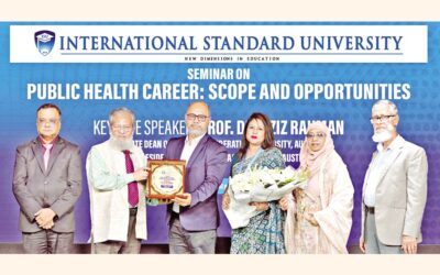 ISUが公衆衛生キャリアに関するセミナーを開催