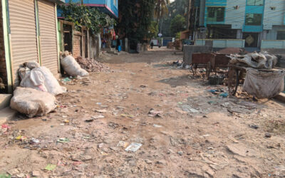 ラクシュミプール市：192kmの道路網が交通に適さなくなる