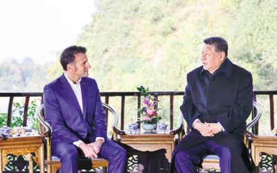 マクロン大統領、貿易黒字を理由に中国に関税を課すと警告