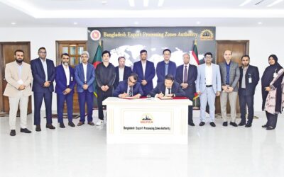 中国企業がBEPZA経済特区に衣料品産業を設立