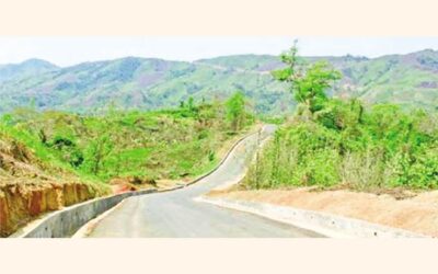 チッタゴン丘陵地帯の国境道路