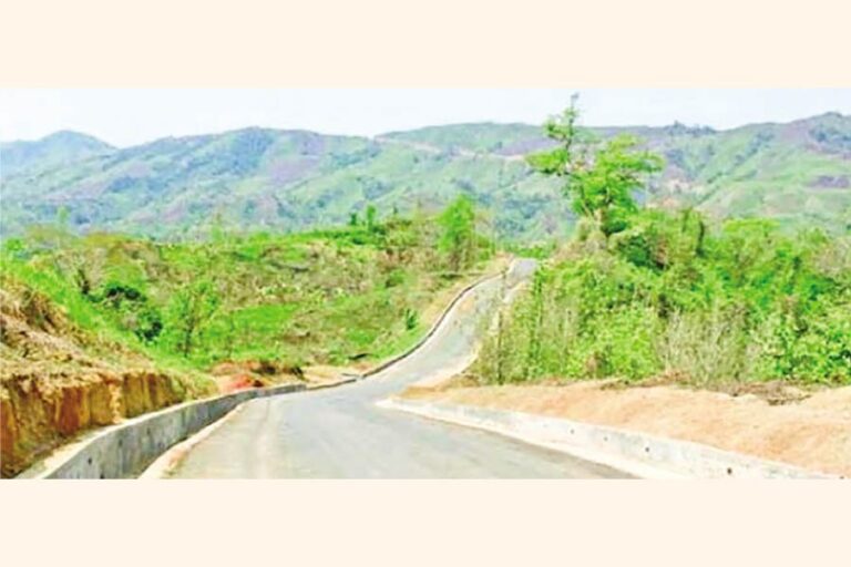 チッタゴン丘陵地帯の国境道路