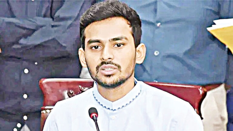 アシフ・マフムード氏、ダッカ第10選挙区に無所属で立候補