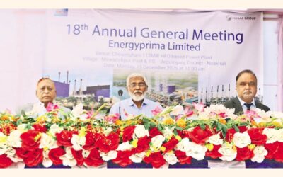 ENERGYPRIMA LIMITEDが第18回年次株主総会を開催
