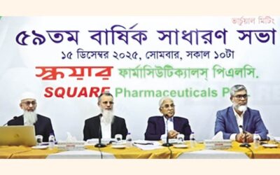 スクエア・ファーマの株主総会で120%の現金配当が承認