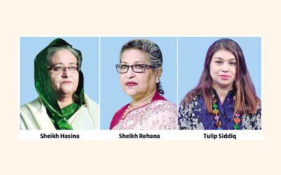 元英国大臣チューリップ氏、叔母ハシナ氏、母レハナ氏とともに投獄