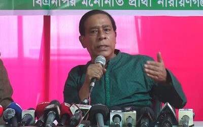 BNPのマスドゥザマン氏、「安全保障問題」を理由に選挙から撤退