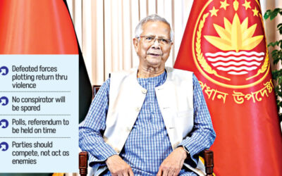 誰も我々の民主主義の進歩を止めることはできない