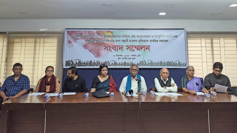 攻撃中の政府の沈黙は驚くべきものだ：アヌ・ムハンマド