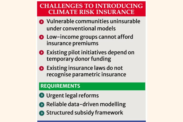 気候リスク保険には法改正と補助金が不可欠
