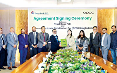 トラスト銀行、OPPOバングラデシュと契約締結