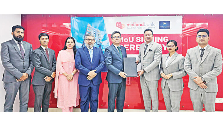 ミッドランド銀行、マルコポーロダッカホテルと契約