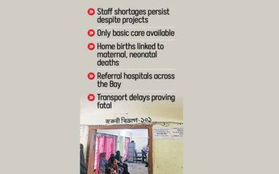 セント・マーチンの20床病院：海が生と死の間に立ちはだかるとき