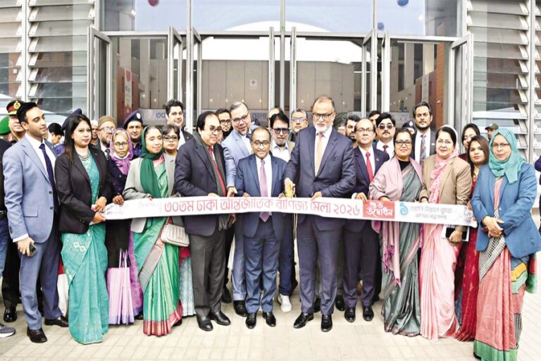 1ヶ月にわたるダッカ国際貿易フェアが開幕