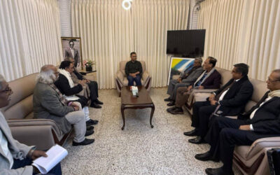 少数党指導者らがタリク氏と会談、選挙マニフェストに8項目の要求事項を提出