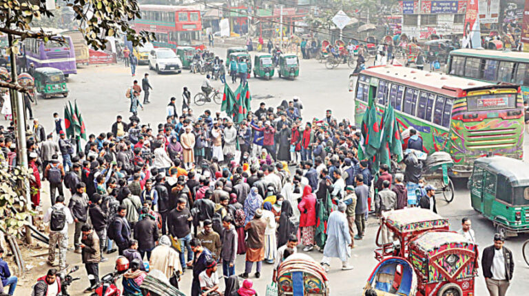 Inqilab Moncho が「March for Insaaf」を開始