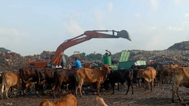 マイメンシンは廃棄物管理に苦慮している