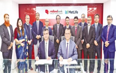 ミッドランド銀行の従業員はメットライフから保険の適用を受ける