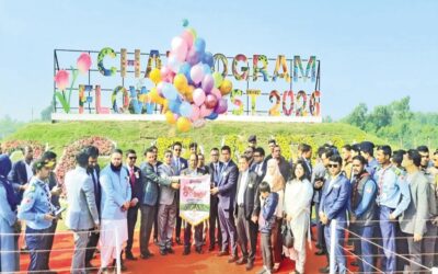 Ctgの埋め立て地が花園に生まれ変わる