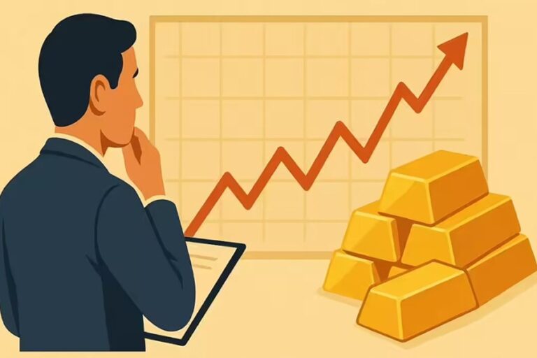 2026年の金の記録的なスタートにより、5,000ドルの投機が活発化