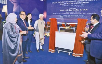 スマート水道メーターシステムのパイロットプロジェクト開始