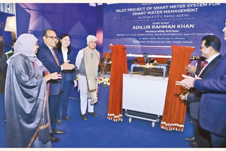 スマート水道メーターシステムのパイロットプロジェクト開始