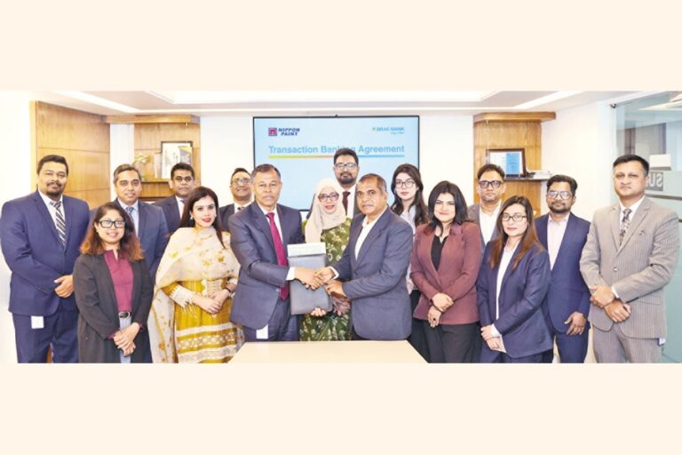 BRAC BANKが日本ペイントに銀行ソリューションを提供