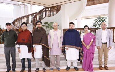 国民市民党（NCP）代表団がムハマド・ユヌス首席顧問と会談