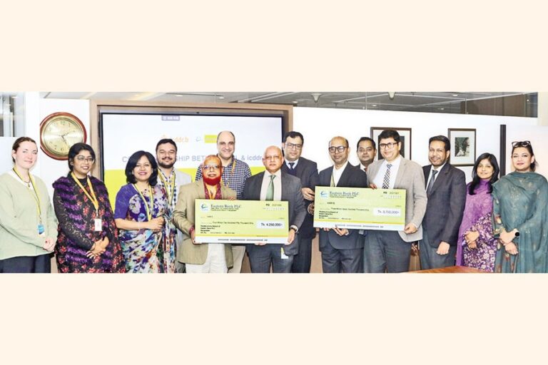 EBL、icddr、bが国家バイオハザード廃棄物プログラムで提携を更新