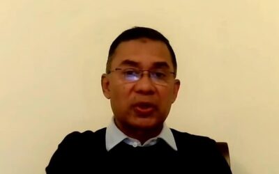 タリーク・ラーマン氏は有権者に対し、投票用紙に注意を払うよう呼びかけた。