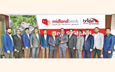 ミッドランド銀行、ブリッジ・ホールディングス社と覚書を締結