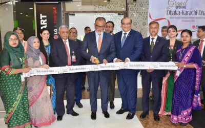 ダッカ・カラチ直行便が本日再開