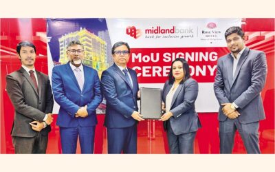 ミッドランド銀行、ローズビューホテルと覚書を締結