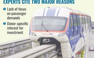 モノレール、LRTは4大計画で検討されず