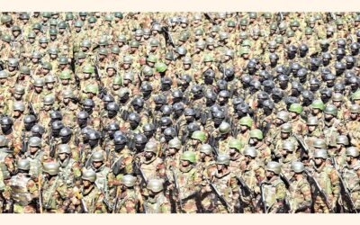 陸軍は有権者の信頼回復のため最大兵力を派遣