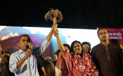 選挙集会：タリーク・ラーマン氏、国民に警戒を怠らないよう呼びかけ