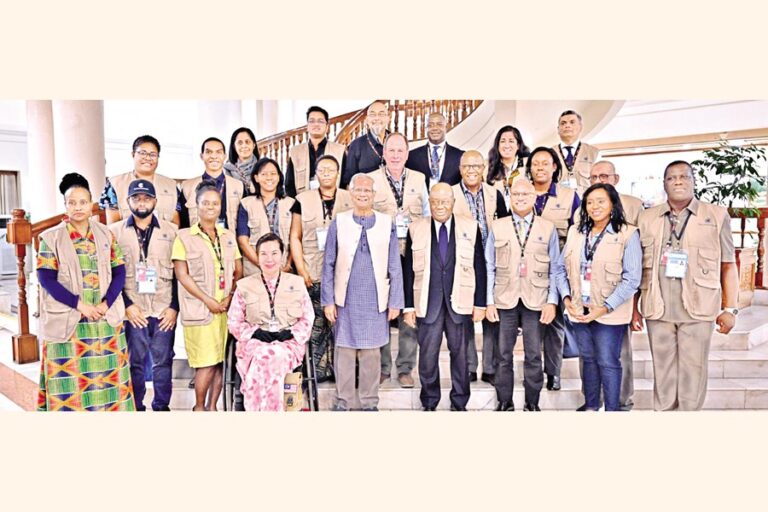 英連邦オブザーバーグループの代表団