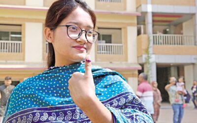 初めて投票する人が多数投票