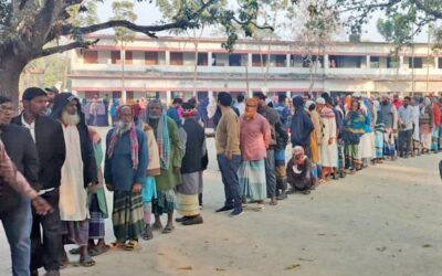 バングラデシュの民主改革を求める有権者の蜂起