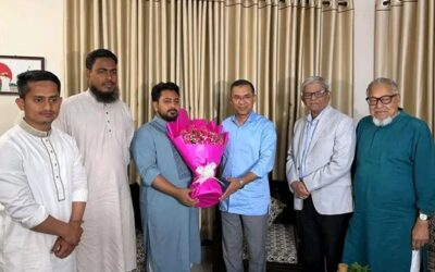 タリク・ラーマン氏がNCP招集者のナヒド・イスラム氏と会談