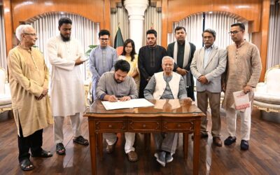 7月憲章に条件付きで署名。明日は2つの宣誓：ナヒド・イスラム