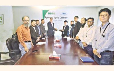 イスパハニセンターがYKKバングラデシュ営業所を歓迎