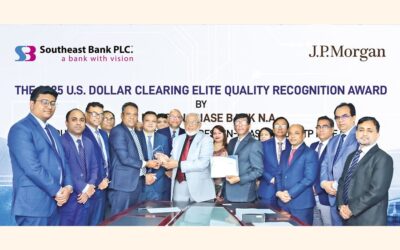 サウスイースト銀行が「JPモルガン賞」を受賞