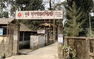 シレットの歴史あるハンセン病病院に放置が蔓延