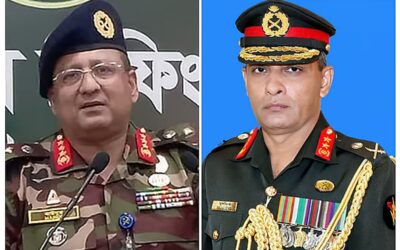 バングラデシュ軍のトップレベルの大規模な人事異動