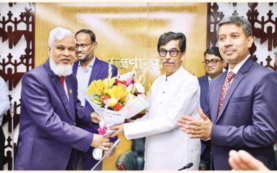 バーリ郡長、農務大臣と国務大臣に挨拶